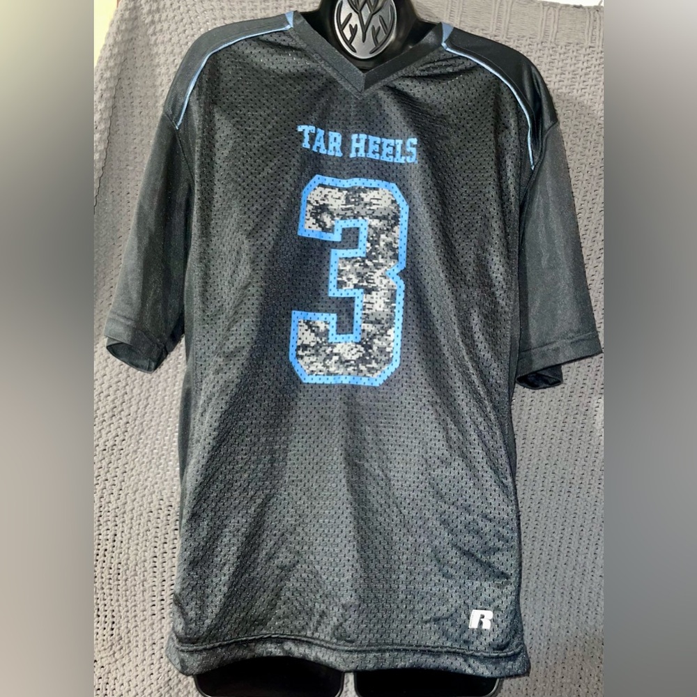 UNC NORTH CAROLINA TARHEELS JERSEY #3 Football Jersey Shirt (M) CAMO